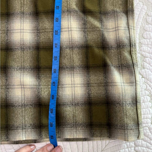 NWT Pendleton Men's Green Plaid Board Shirt- Size XL - Picture 5 of 10